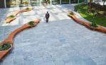 Banc mobilier urbain ecologique